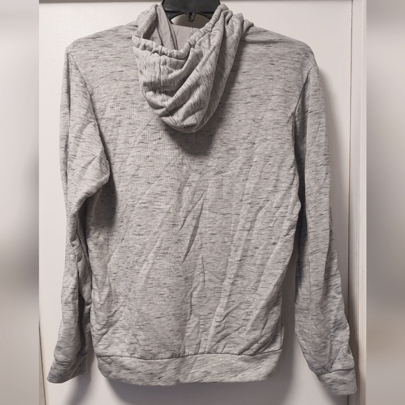 ADIDAS Space Dyed Gray Hoodie - Picture 2 of 9